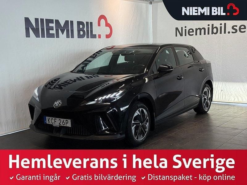 Svart Begagnad 2023 MG MG4 EV Halvkombi | 244 900 kr (Bra pris) - Bild 1/3