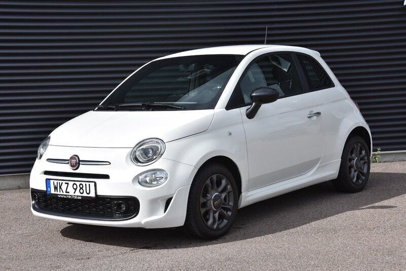Vit Begagnad 2022 Fiat 500 Halvkombi | 129 900 kr (Superpris) - Bild 1/4