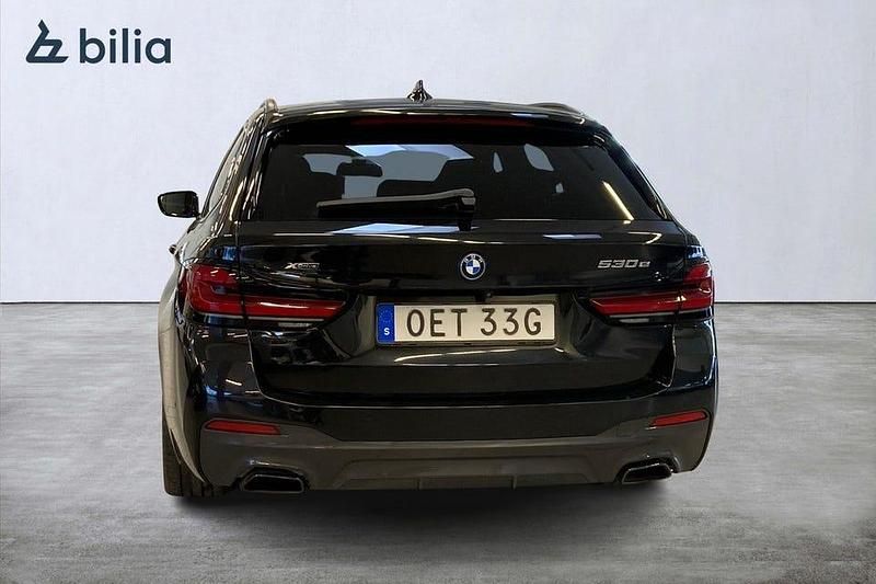 Begagnad BMW 530 M Sport 292 HK (214 kW) 2023 Svart Kombi