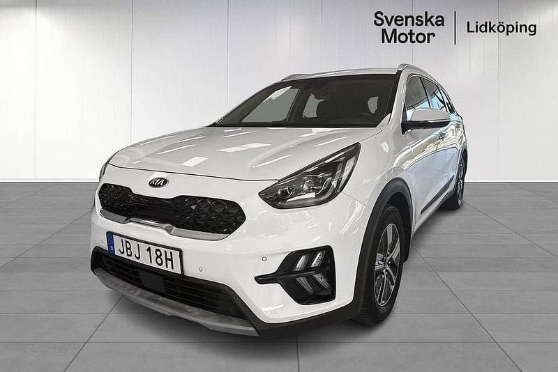 Vit Begagnad 2019 Kia Niro 2 SUV | 209 200 kr (Marknadspris) - Bild 1/4