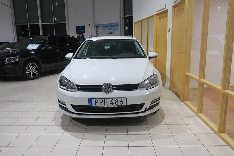 Begagnad VW Golf VII GT 140 HK (102 kW) 2013 Vit Kombi