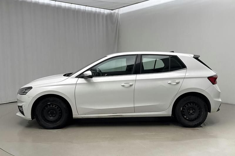 Begagnad Skoda Fabia 110 HK (80 kW) 2022 Vit Halvkombi