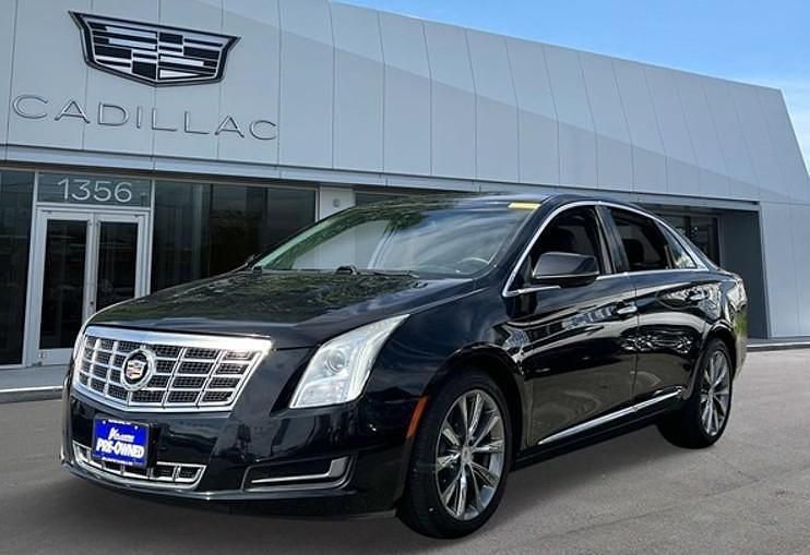 Blå Begagnad 2014 Cadillac XTS Sedan | 139 000 kr - Bild 1/4
