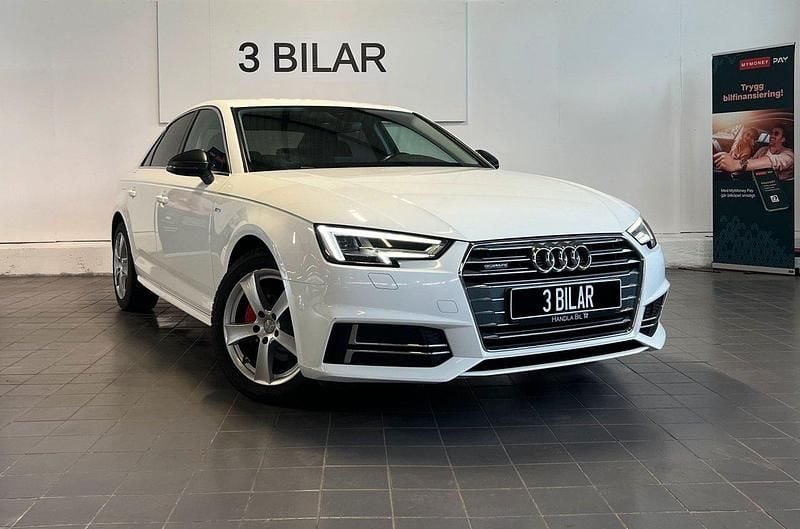 Begagnad 2016 Audi A4 S-Line Sedan | 194 900 kr (Marknadspris) - Bild 1/4