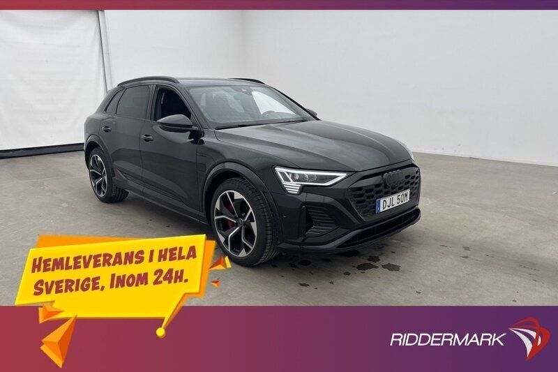 Svart Begagnad 2023 Audi e-tron S-Line SUV | 859 800 kr - Bild 1/3