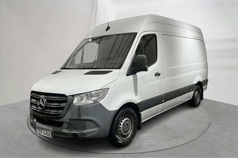 Vit Begagnad 2021 Mercedes Sprinter Van | 260 000 kr - Bild 1/4