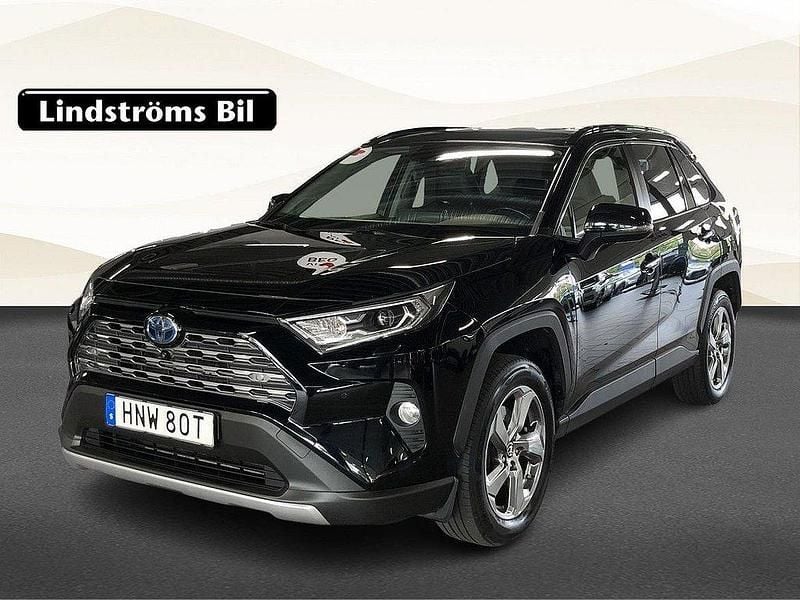 Svart Begagnad 2019 Toyota RAV4 Hybrid Executive SUV | 299 000 kr (Marknadspris) - Bild 1/3