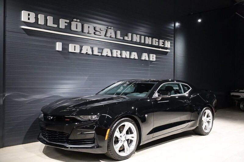 Svart Begagnad 2023 Chevrolet Camaro SS | 829 000 kr - Bild 1/4
