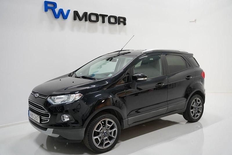 Svart Begagnad 2016 Ford Ecosport Titanium SUV | 89 900 kr (Bra pris) - Bild 1/4