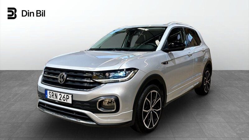 Silver Begagnad 2019 VW T-Cross Comfortline SUV | 189 900 kr (Marknadspris) - Bild 1/4