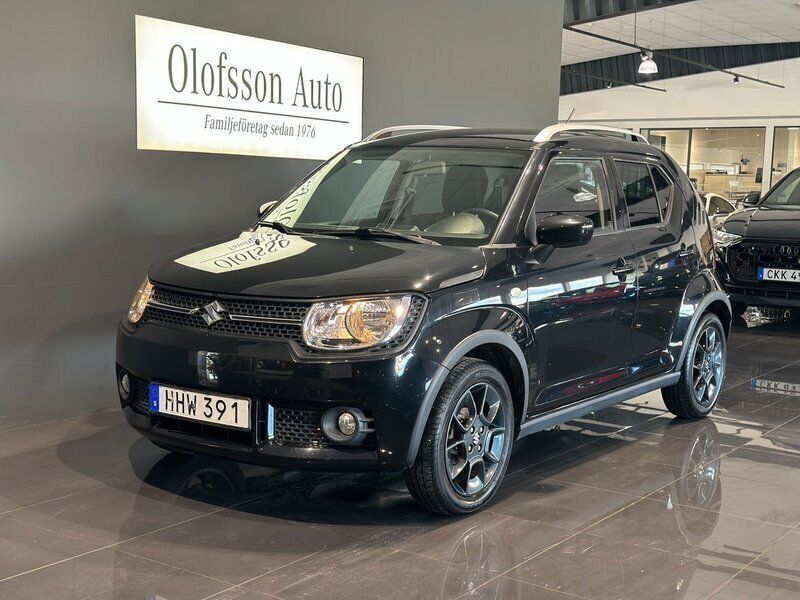 Svart Begagnad 2016 Suzuki Ignis Halvkombi | 119 500 kr - Bild 1/4