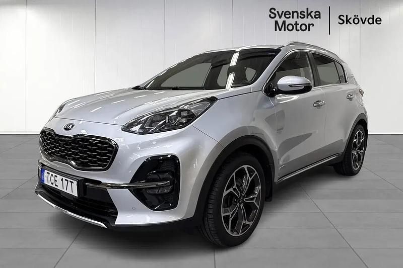 Grå Begagnad 2019 Kia Sportage GT-Line SUV | 244 200 kr - Bild 1/4