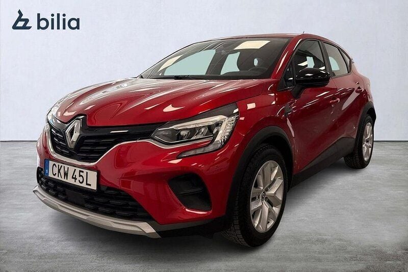 Röd Begagnad 2021 Renault Captur Zen SUV | 195 000 kr (Bra pris) - Bild 1/3