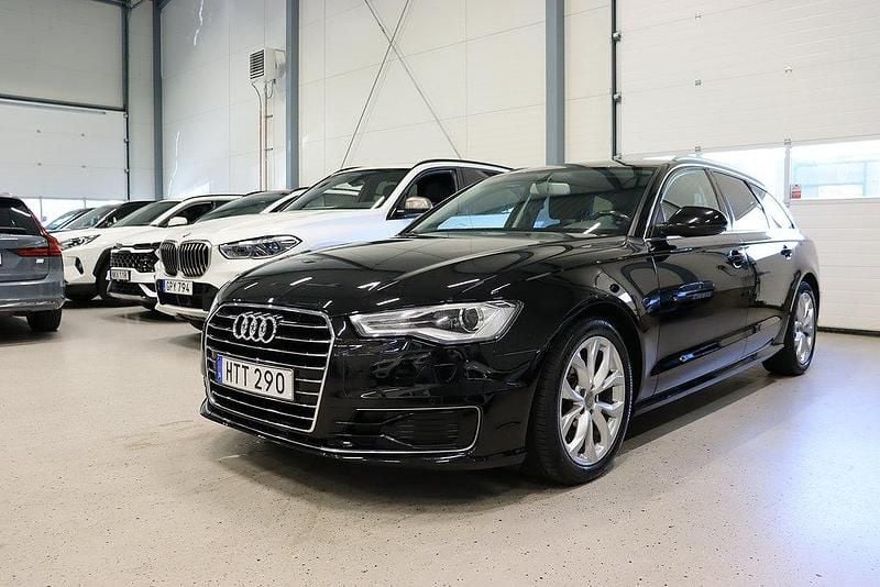 Svart Begagnad 2015 Audi A6 Comfort Kombi | 169 900 kr (Marknadspris) - Bild 1/4