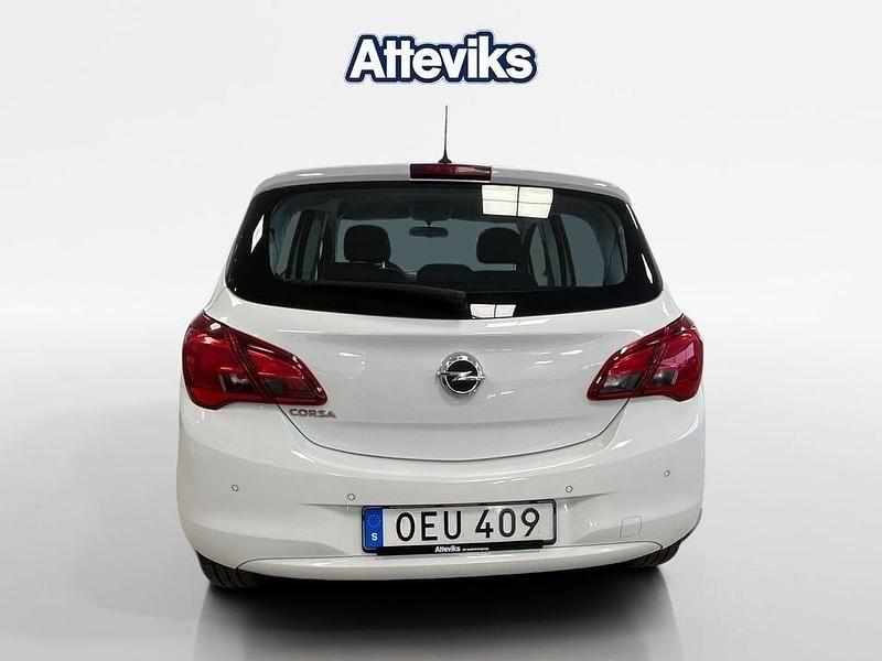 Begagnad Opel Corsa 90 HK (66 kW) 2016 Vit Halvkombi
