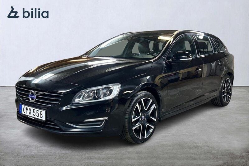 Svart Begagnad 2016 Volvo V60 Business Edition Kombi | 169 900 kr (Marknadspris) - Bild 1/3