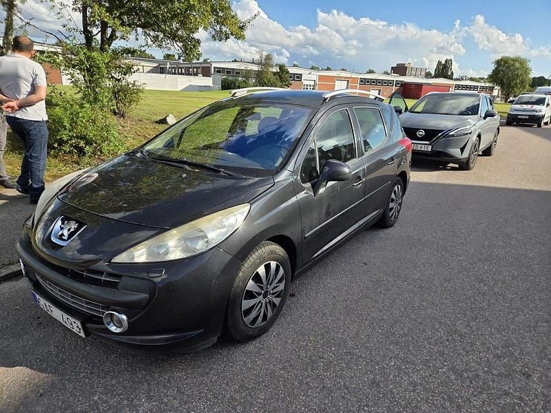 Svart Begagnad 2008 Peugeot 207 Kombi | 22 500 kr (Marknadspris) - Bild 1/4