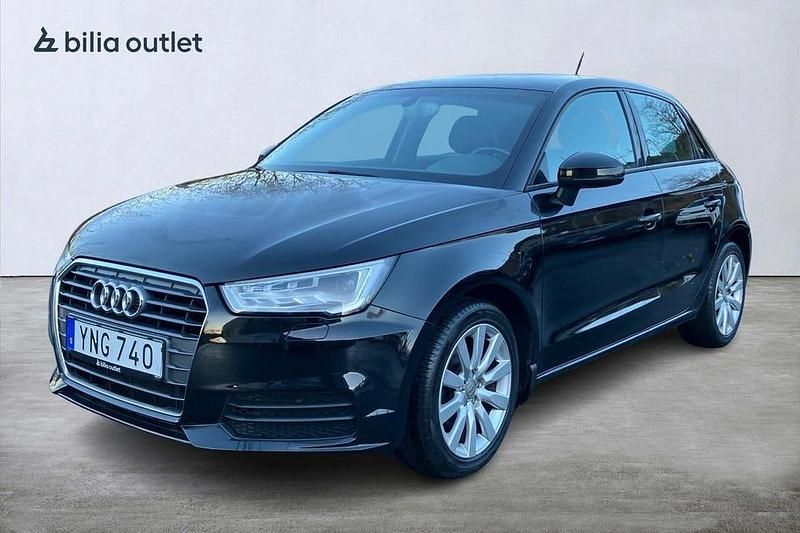 Svart Begagnad 2017 Audi A1 Sportback Halvkombi | 154 900 kr - Bild 1/4