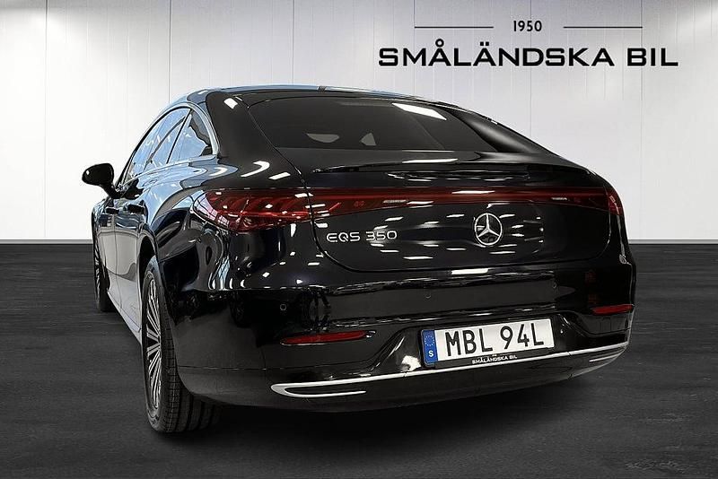 Begagnad Mercedes EQS350 158 kW (215 HK) 2022 Blå Sedan