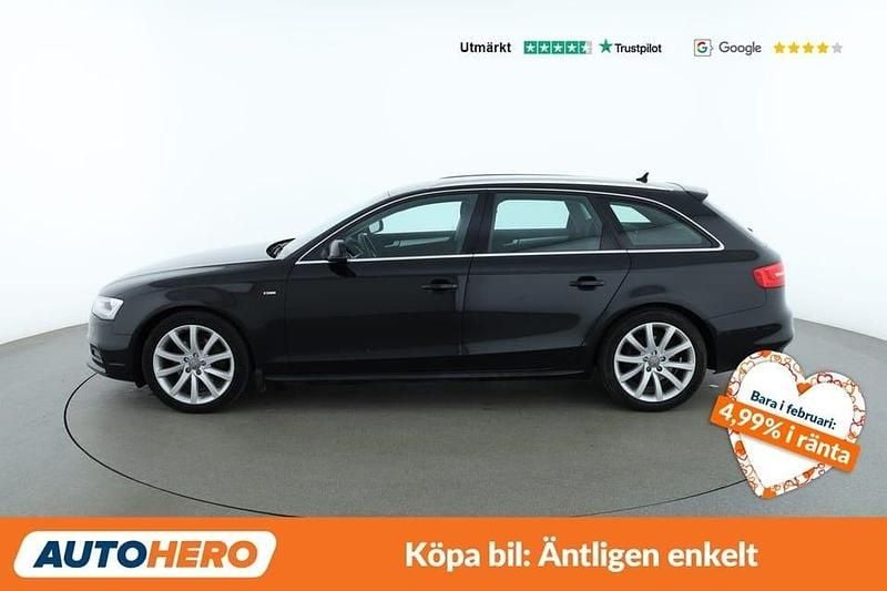 Begagnad Audi A4 S-Line 192 HK (141 kW) 2014 Vit Kombi