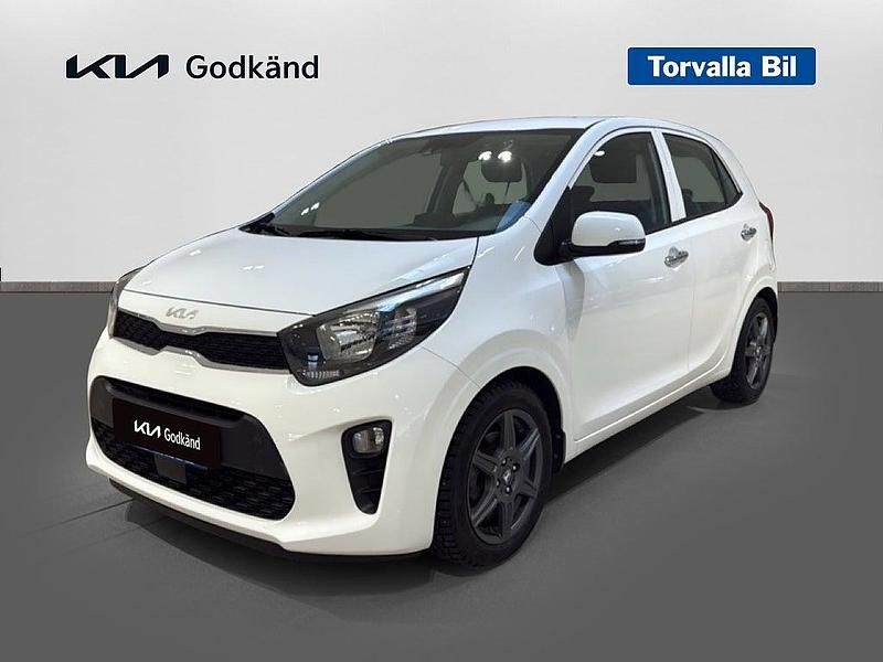 Vit Begagnad 2022 Kia Picanto Advance Halvkombi | 179 900 kr (Marknadspris) - Bild 1/3