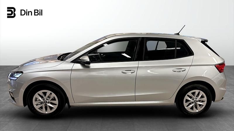 Ny Skoda Fabia 2026 Silver Halvkombi