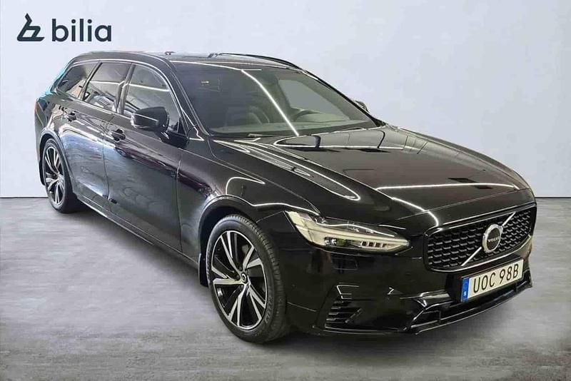 Svart Begagnad 2021 Volvo V90 R-Design Kombi | 389 900 kr (Bra pris) - Bild 1/1