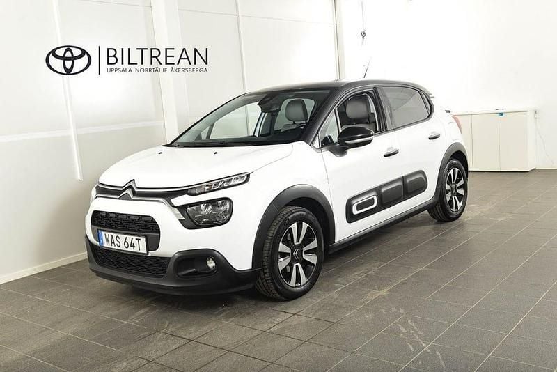 Begagnad Citroën C3 Shine 110 HK (80 kW) 2023 Vit Halvkombi
