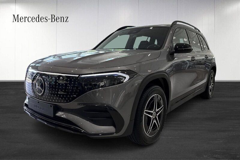 Grå Ny 2025 Mercedes EQB250+ AMG line SUV | 597 100 kr (Marknadspris) - Bild 1/4
