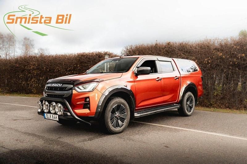 Orange Begagnad 2021 Isuzu D-Max Van | 419 800 kr (Superpris) - Bild 1/3