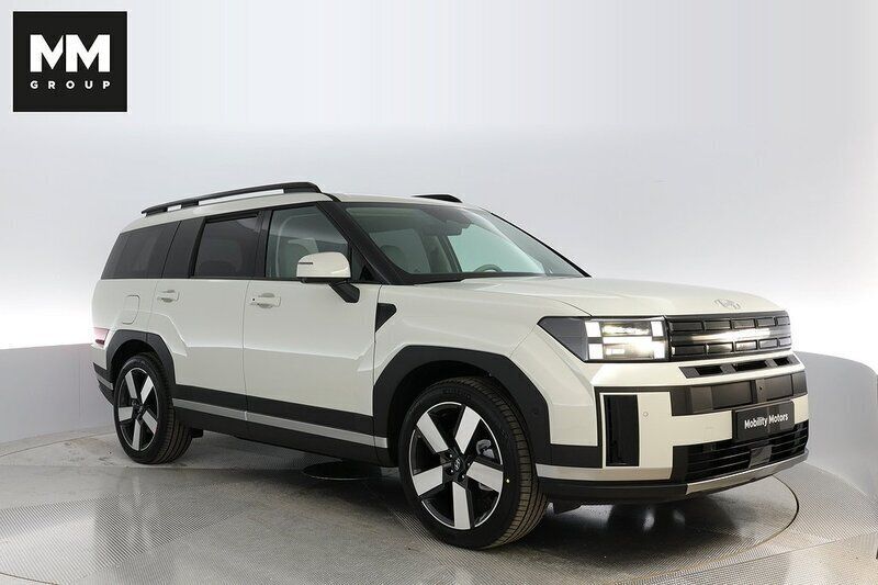 Vit ( cyber sage pearl) Ny 2024 Hyundai Santa Fe Advanced SUV | 689 900 kr (Marknadspris) - Bild 1/4