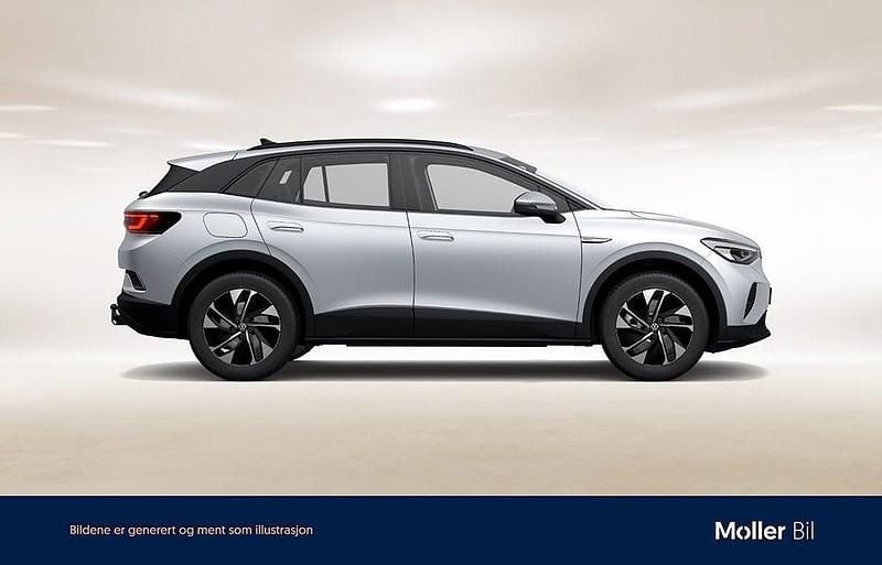 Begagnad VW ID.4 Pro Performance 150 kW (204 HK) 2023 Silver SUV