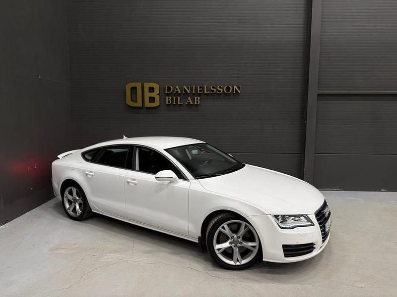 Vit Begagnad 2011 Audi A7 Sportback Halvkombi | 189 800 kr - Bild 1/4