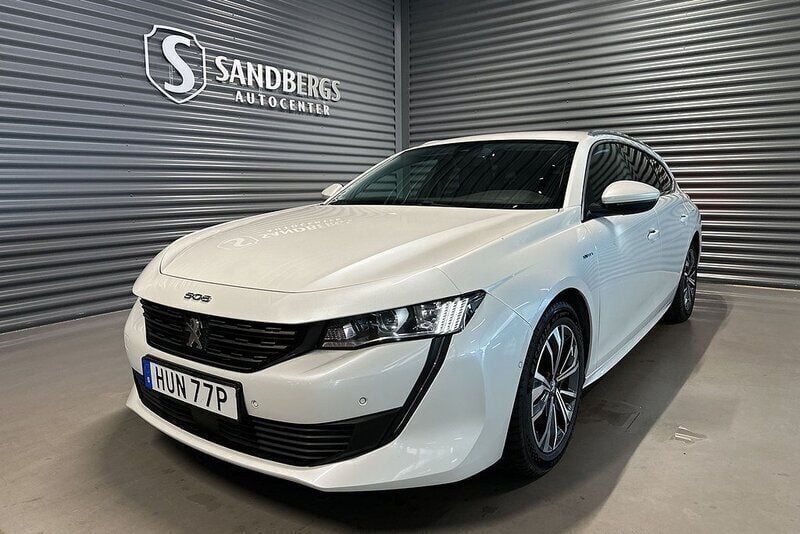 Vit Begagnad 2021 Peugeot 508 Kombi | 217 500 kr (Bra pris) - Bild 1/4
