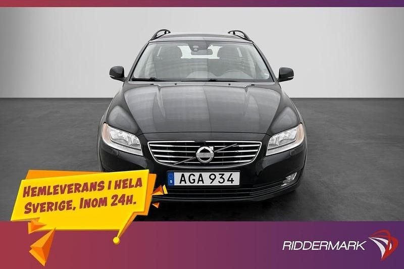Begagnad Volvo V70 Kinetic 180 HK (132 kW) 2013 Svart Kombi