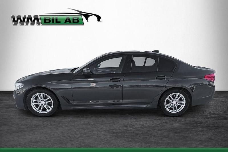 Begagnad BMW 520 M Sport 190 HK (139 kW) 2018 Grå Sedan