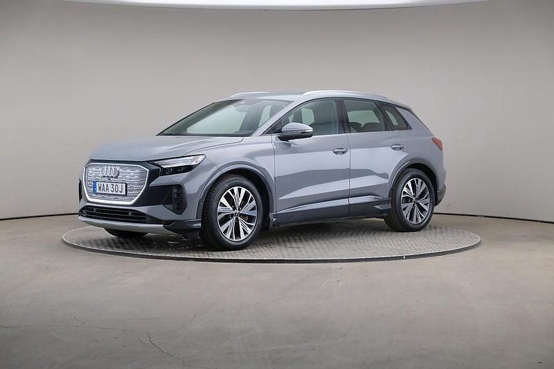 Kiselgrå (solid) Begagnad 2022 Audi Q4 e-tron Advanced SUV | 315 000 kr (Bra pris) - Bild 1/4
