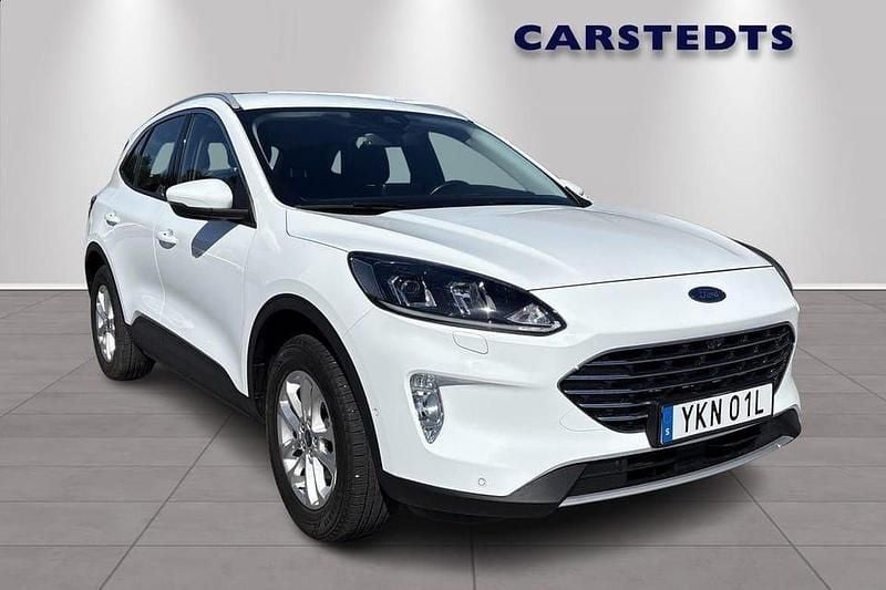 Vit Begagnad 2022 Ford Kuga Business Edition SUV | 299 600 kr (Lite dyr) - Bild 1/4