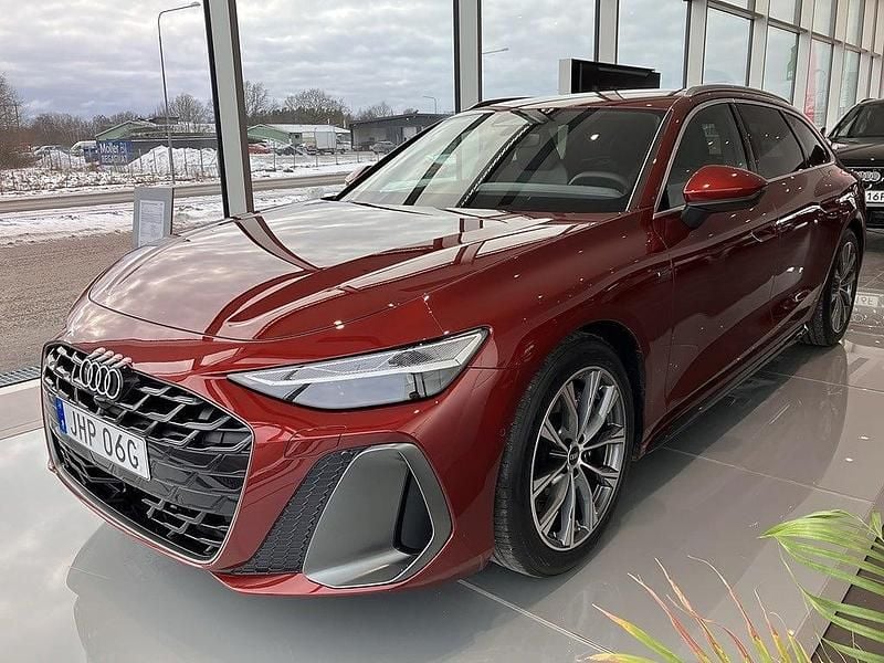 Ny Audi A6 S-Line 2026 Röd Kombi
