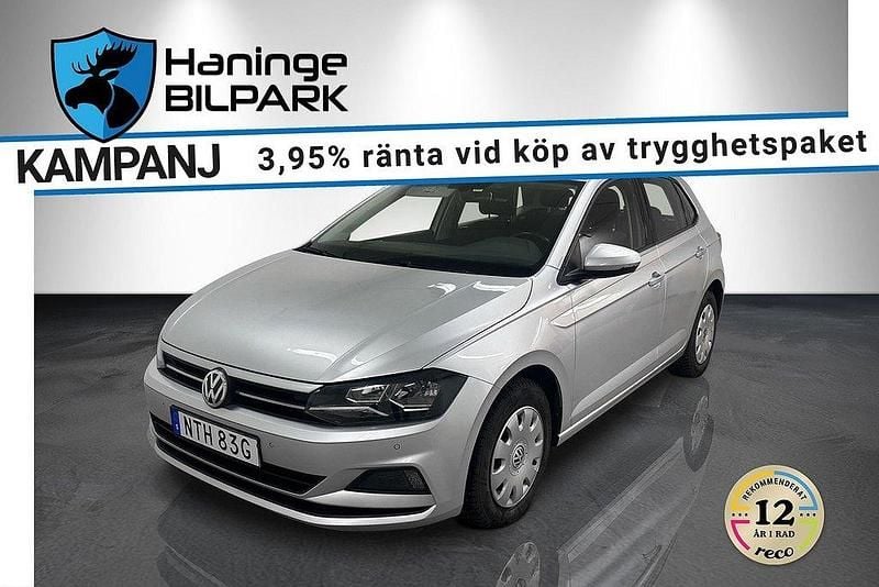 Silver Begagnad 2020 VW Polo Halvkombi | 139 900 kr (Marknadspris) - Bild 1/2