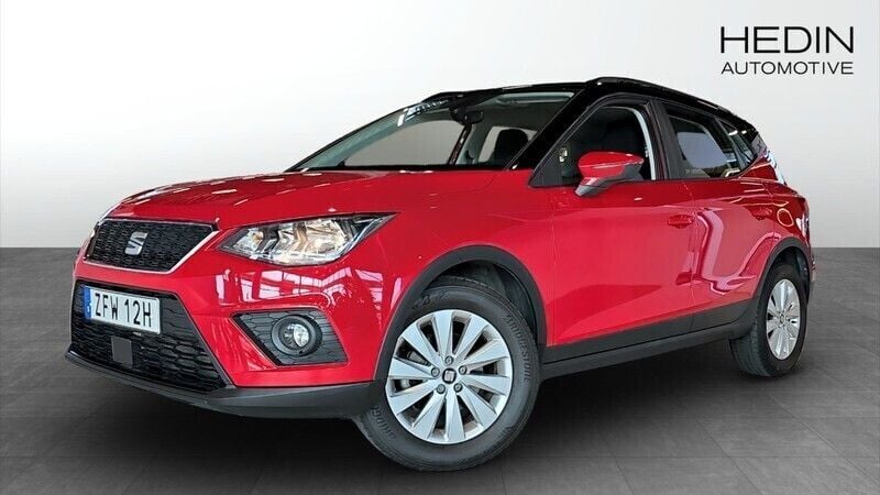 Röd (red) Begagnad 2021 Seat Arona Style SUV | 154 900 kr (Marknadspris) - Bild 1/4