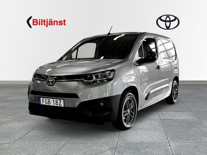 Silver Begagnad 2023 Toyota Proace City Van | 249 000 kr (Marknadspris) - Bild 1/4