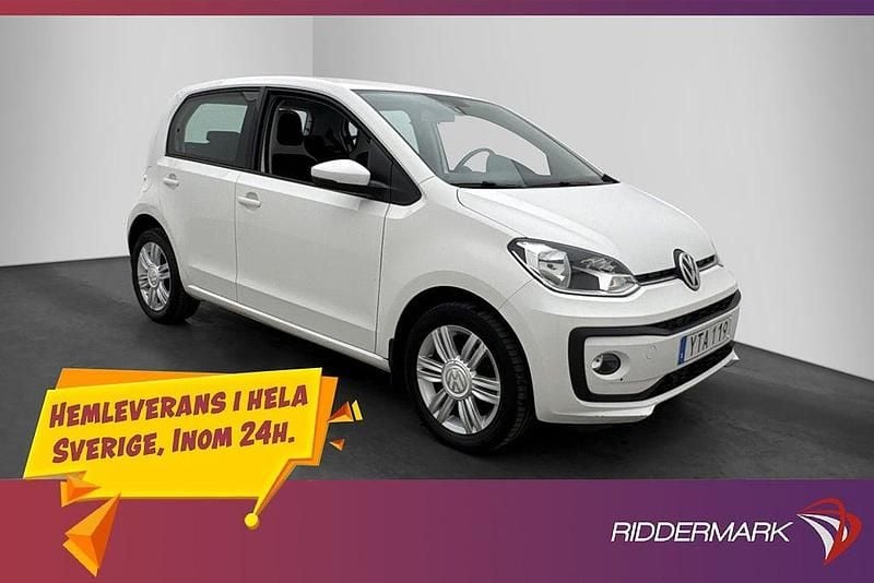 Vit Begagnad 2017 VW up! high up! Halvkombi | 79 800 kr - Bild 1/3