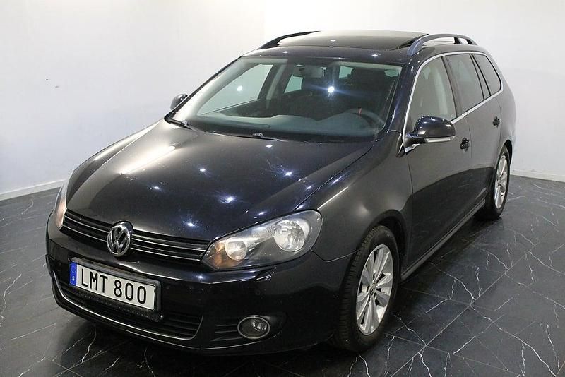 Begagnad VW Golf GT 160 HK (117 kW) 2009 Svart Kombi