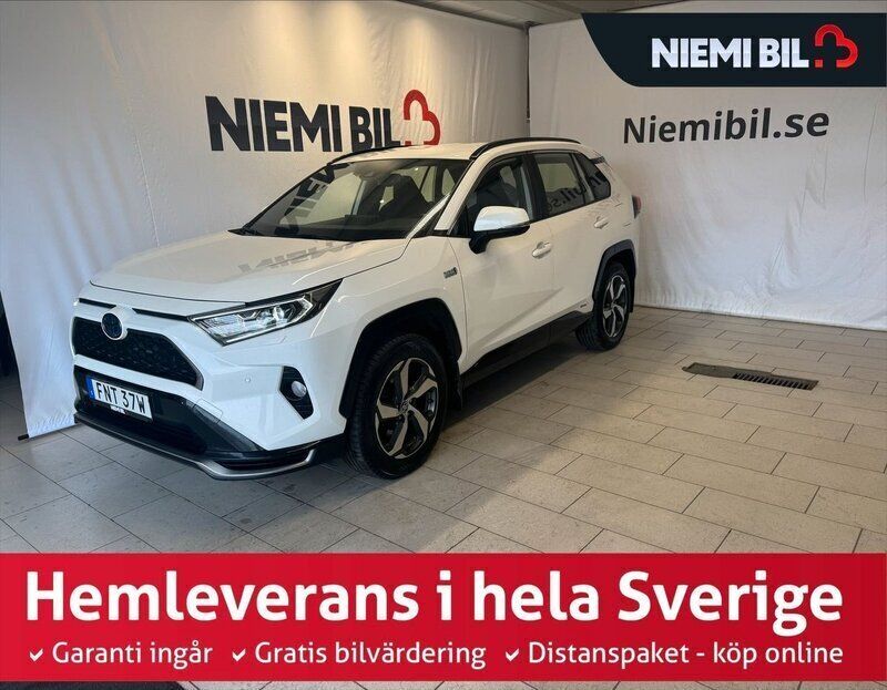 Vit Begagnad 2020 Toyota RAV4 Hybrid Active SUV | 309 900 kr (Marknadspris) - Bild 1/3