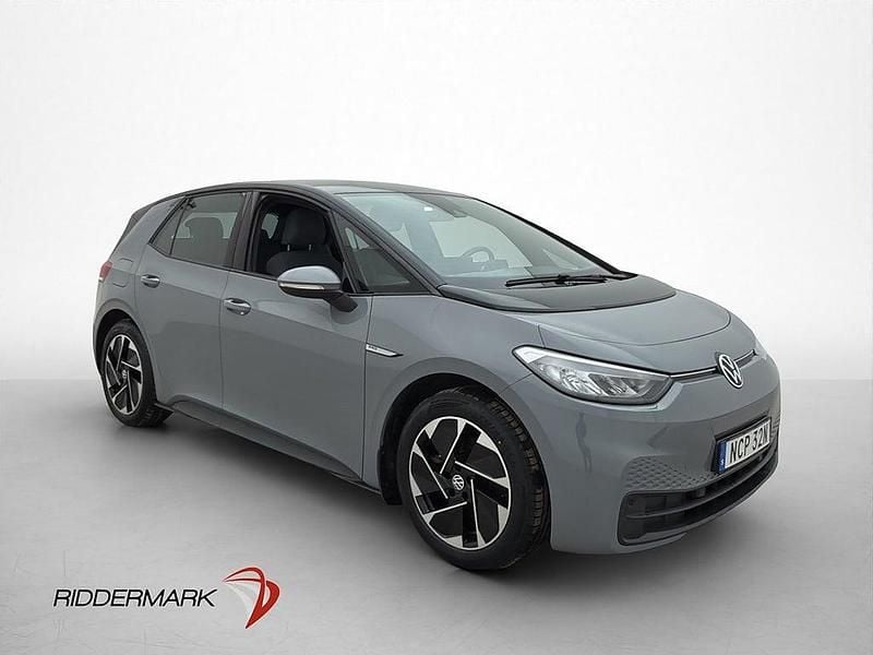 Begagnad VW ID.3 Pro Performance 150 kW (204 HK) 2022 Grå Halvkombi