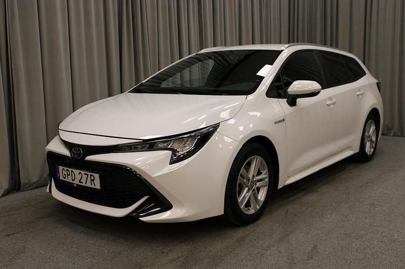 Vit Begagnad 2021 Toyota Corolla Kombi | 229 900 kr (Bra pris) - Bild 1/4