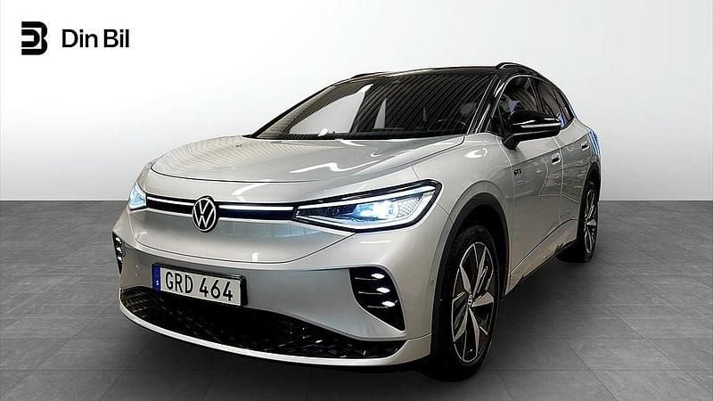 Silver Begagnad 2022 VW ID.4 GTX SUV | 329 900 kr (Bra pris) - Bild 1/4