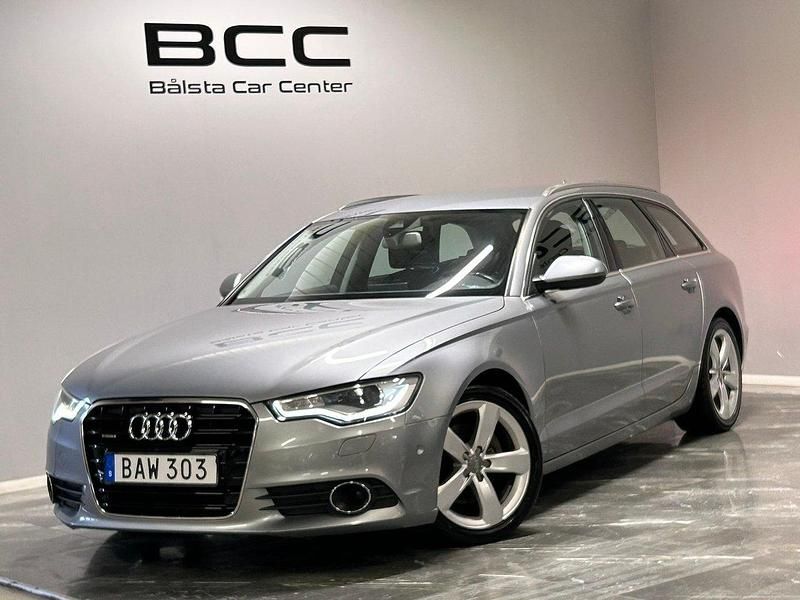 Grå Begagnad 2014 Audi A6 Comfort Kombi | 169 900 kr (Marknadspris) - Bild 1/3