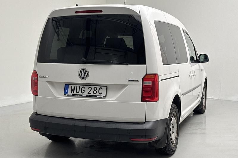 Begagnad VW Caddy 2020 Vit Minibuss